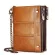 Men's wallet, genuine leather, luxurious design, zipper, short coin, man, RFID card bag, money bag, man's bag