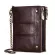 Men's wallet, genuine leather, luxurious design, zipper, short coin, man, RFID card bag, money bag, man's bag