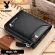 PLAYBOY Wallet Men's Genuine Leather Wallet for Youth Students Cross Section Genuine Short Wallet