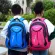 กระเป๋านักเรียนเด็ก/Backpack lighten the burden and protect the spine of children's school bag student school bag