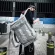 กระเป๋าเป้ผู้ชาย/Casual backpack male canvas high school student school bag female Korean version men's travel backpack