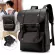 Men's backpack/Business Computer Backpack Travel Large-Capacity Waterproof Leather Backpack
