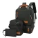 Men's Backpack/Men's Backpack Three-Piece Outdoor Travel Computer Backpack Female Junior High School Student School Bag