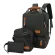 กระเป๋าเป้ผู้ชาย/Men's backpack three-piece outdoor travel computer backpack female junior high school student school bag