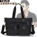 Laptop business case, canvas, simple, comfortable bag, one shoulder bag
