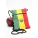 Rasta BAG PASSPORT HEMP WEED Leaf Zip products, natural fiber bags, Passport, marijuana leaf 5 × 7 inches