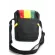 Bag Hemp Shoulder Cannabis Leaf Velcro Zip products, natural fiber shoulder bags, can put 2 compartments, size 6 × 9 inches
