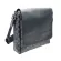 COACH COAETED CANVAS Signature Shoulder Bag, Signature pattern, genuine leather lid, new fabric, COACH 573 Men Signature Coated Canvas Houston Map Bag Black