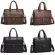Jeep Buluo Men's brand, handbag, casual, high quality shoulder bag, laptop leather, messenger bag 14 inches, A4-8003 file