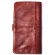 DIP Dye Handmade Red Wlet Genuine Leather Clutch Man Wet Brand Luxury Women SE WLETS CN Phone Pocet