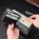 Man's WLET VINTAGE MEN Leather Brand Luxury Ort Slim Me Ss Money Clip Credit Card Dollar Price Portomonee Carte 588