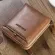 Men's Luxury SE WLET HOLDER FEATER MEN ZIER VINTAGE PU SOLID Square Credit Card Jn Pocet Uomo Porte CN Money