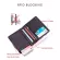 Zyvol RFID WLET for Men Slim Leather Business ID Card Pocet Holder Wlet Luxury Carbon Fiber Mini Pop Up