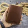 New Men Wlets Crazy Horse Cow Leather Sml Money Ses Wlets New Design Dollar Price Men Thin Card Holder