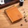 Bullcaptiine Genuine Leather Men's WLET with CN Pocet Vintage Se Cartra Hombre Me Handbag RFID Card Holder