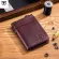 Bullcaptiine Genuine Leather Men's WLET with CN Pocet Vintage Se Cartra Hombre Me Handbag RFID Card Holder