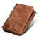 Wlet For Men Made Of Genuine Leather Men's Tri-Fold Wlet Clasp Zip Billetera Hombre Cn Se Wlet For Men With Box