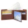 Qaulity 100% Cin Leather Cn Wlet Zier Men Women Girls Ort Wlet Clutch Se Brown Sml Card Holder Wlet