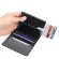 New Business ID Credit Card Holder Men and Women L RFID Vintage Anium Box Pu Leather Card Wlet Note Carbon