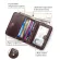 Luxury Men's WLET Leather Solid Slim Wlets with CN Pozet Bifold Ort Card Holder Dollar Dollar Price Portomonee Carteria