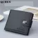 Men's WLET OORT SEON BRITI CA Multi-Function Card Bag Magnetic BUCLE RETRO TRANGLE FOLDING 644