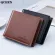 Men's WLET OORT SEON BRITI CA Multi-Function Card Bag Magnetic BUCLE RETRO TRANGLE FOLDING 644