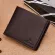 Men's WLET OORT SEON BRITI CA Multi-Function Card Bag Magnetic BUCLE RETRO TRANGLE FOLDING 644
