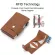 Dienqi New Thin Genuine Leather Men's Wlet RFID Business ID Card Holder Mini Hasp Slim Bifold WLET ME MAGIC WT