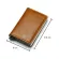 DIENQI Carbon Fiber Wlet for Man Mini RFID WLET Card Holder Tifold L Leather Slim Men's WLET SML ME SES