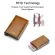 DIENQI Carbon Fiber Wlet for Man Mini RFID WLET Card Holder Tifold L Leather Slim Men's WLET SML ME SES