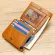 Me Ort Zier Style Uer Grain Genuine Leather Multi-Function Card Holder Wlet