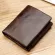 Me Ort Zier Style Uer Grain Genuine Leather Multi-Function Card Holder Wlet