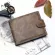 Luxury Designer Mens Wlet Leather PU Bifold Orts Men has PUNTAGE ME SE CN POUCH MULTI-FUNCTION CORTS WLET