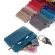 New Women Men Leather Cn Se Wlet Clutch Zier Sml Ce Soft Bag Mini