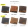 Men's Ca Business WLET SML SES WLET Money Bag Solid Cr Leather Handbag Vintage Me Wltes