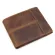 Genuine Cowhide Leather Mens Ort Wlet Retro Designer Me Se European Wlets Card Holder With Cn Pocet B264-35