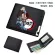 Anime Don Slayer IMET No Yaiba B Wlet Bifold Photo Card Holder Men's Women's Leather Ca Pu Student Ss Otau