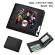 Anime Don Slayer IMET No Yaiba B Wlet Bifold Photo Card Holder Men's Women's Leather Ca Pu Student Ss Otau