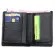 Mie Men's Thin Wlet RFID GENUINE Leather Slim Man Ort Zier Pozet Me Ban Credit Card Holder B