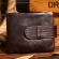 Quity Crazy Horse Cowhide Genuine Leather Men Men Men Money SE ID Credit CARD CACE BACET HOLDER BIFOLD OORT WLET