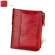 Grojo Crazy Horse Cowhide Leather Wlet Ort Anti Rfid Theft Bru Men Wlet Double Zier Wlet Cn Se Sml Wlet