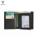 Genuine Leather Wlet For Men Me Bifold Wlet Leather Me Sml Se With Id Window Big Capacity Wlets Men