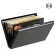 Anti-SCAN RFID 1 PC Stainless steel ID Credit Cardholder Slim Blocking Wallet Case Case En