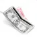 Creative Money Print Men Women Ort Wlet Pu Leather Sml Cn Se Cartoon Wlets Pouch For Boys Portefeuille Fme