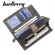 Barry Silver Men Wlets Quity Pu Leather Wlet for Men Card Holder Cell Phone Poice Pocet Fion Brand Smart Wlet