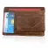 RFID GENUINE Leather Money Clip for Men Slim Portable WLET POCET MAGNETIC CREDIT CARD CASE HOLDER