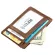 Rfid Genuine Leather Money Clip For Men Slim Portable Wlet Front Pocet Magnetic Credit Card Case Holder