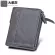 Leather Cowhide RFID WLET MEN CARD WLET SE MENS WLETS LUXURY GESIGNER ZIER CN SE ME VINTAGE BROWN Money Bag