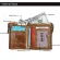Leather Cowhide RFID WLET MEN CARD WLET SE MENS WLETS LUXURY GESIGNER ZIER CN SE ME VINTAGE BROWN Money Bag