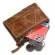 Leather Cowhide Rfid Wlet Men Card Wlet Se Mens Wlets Luxury Gesigner Zier Cn Se Me Vintage Brown Money Bag